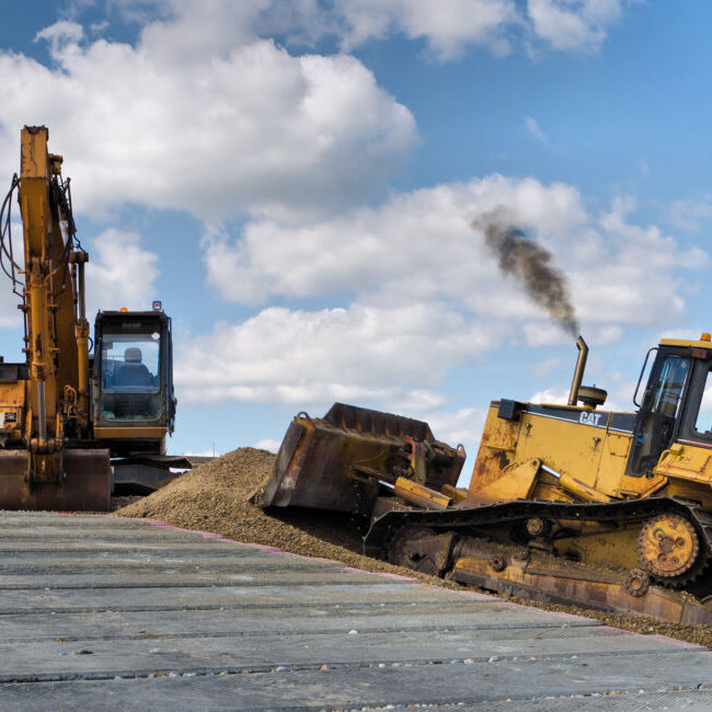 excavator truck